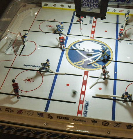 NCAA Licensed Super Chexx PRO® Bubble Hockey Table - BubbleHockeyTables