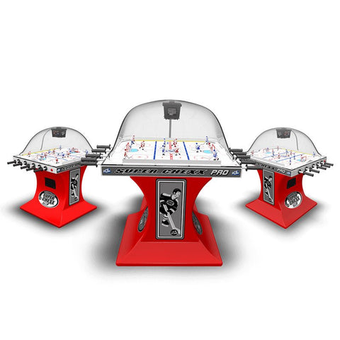 NCAA Licensed Super Chexx PRO® Bubble Hockey Table - BubbleHockeyTables