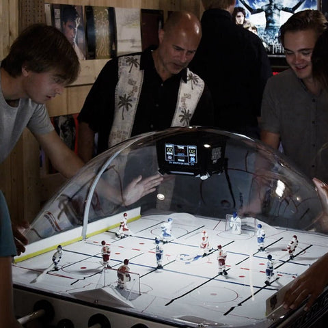 NCAA Licensed Super Chexx PRO® Bubble Hockey Table - BubbleHockeyTables