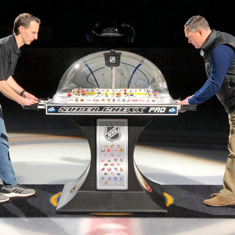 NCAA Licensed Super Chexx PRO® Bubble Hockey Table - BubbleHockeyTables