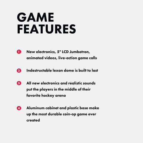 Premium Licensed "Miracle on Ice™" Edition Super Chexx PRO® Solid Wood Bubble Ice Hockey Table - BubbleHockeyTables