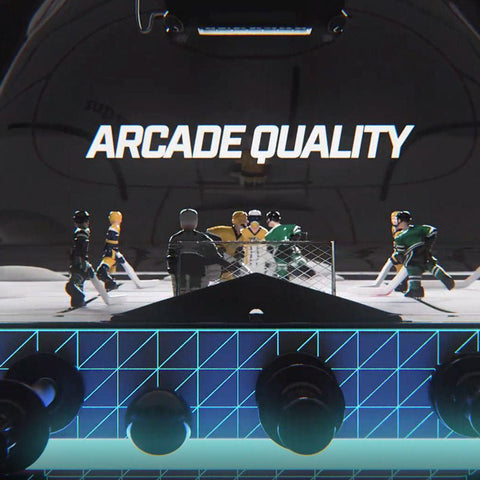 Premium Licensed "Miracle on Ice™" Edition Super Chexx PRO® Solid Wood Bubble Ice Hockey Table - BubbleHockeyTables