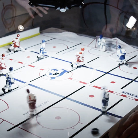 Premium NCAA® Licensed Super Chexx PRO® Solid Wood Bubble Hockey Table