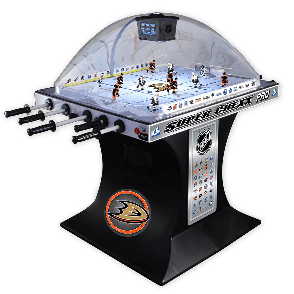 NHL® Licensed Super Chexx PRO® Bubble Hockey Table - BubbleHockeyTables