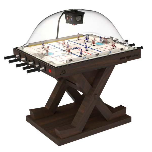 Premium NCAA® Licensed Super Chexx PRO® Wood Bubble Hockey Table - BubbleHockeyTables