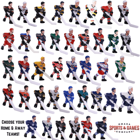 Premium NHL® Licensed Super Chexx PRO® Solid Wood Bubble Hockey Table - BubbleHockeyTables