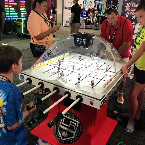 NHL® Licensed Super Chexx PRO® Bubble Hockey Table - BubbleHockeyTables