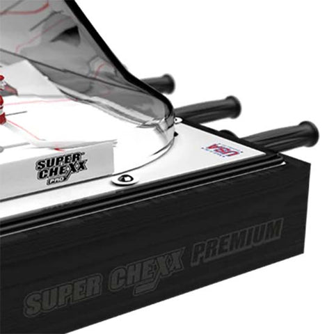 Premium Licensed Team USA "USA vs Canada" Edition Super Chexx PRO® Solid Wood Bubble Hockey Table - BubbleHockeyTables