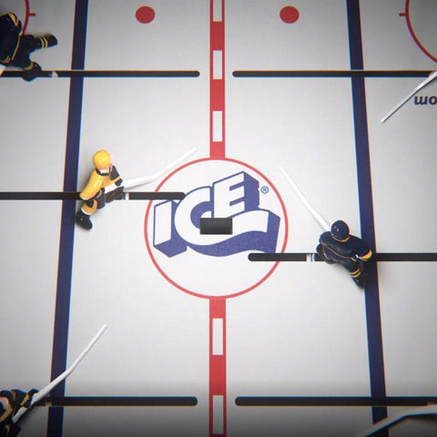 Premium Licensed Team USA "USA vs Canada" Edition Super Chexx PRO® Solid Wood Bubble Hockey Table - BubbleHockeyTables