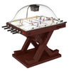 Image of Premium Licensed Team USA "USA vs Canada" Edition Super Chexx PRO® Solid Wood Bubble Hockey Table - BubbleHockeyTables