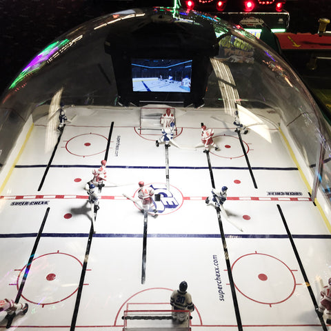 Licensed Team USA "USA vs Canada" Edition Super Chexx PRO® Bubble Hockey Table
