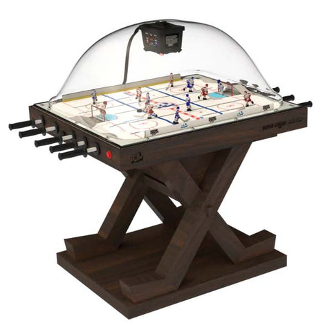 Premium Licensed Team USA "USA vs Canada" Edition Super Chexx PRO® Solid Wood Bubble Hockey Table